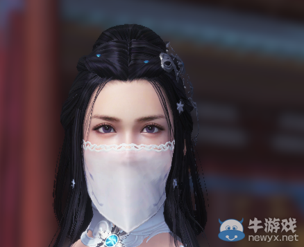 天涯明月刀新時裝 心王蝶衣搭配面紗外觀