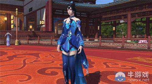 天涯明月刀新時裝 心王蝶衣搭配面紗外觀