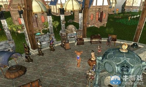 上古世紀豪宅相逢之庭展示 500德菲納星可換