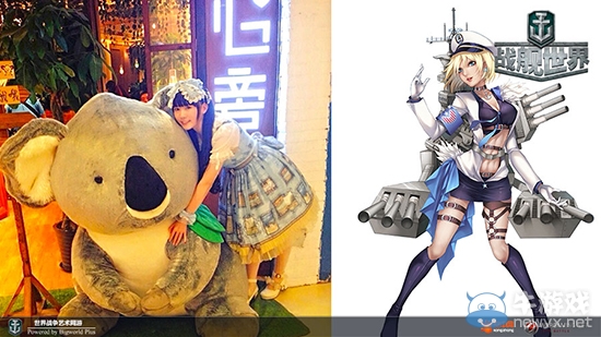 藝術艦隊入駐《戰艦世界》艦娘形象首曝