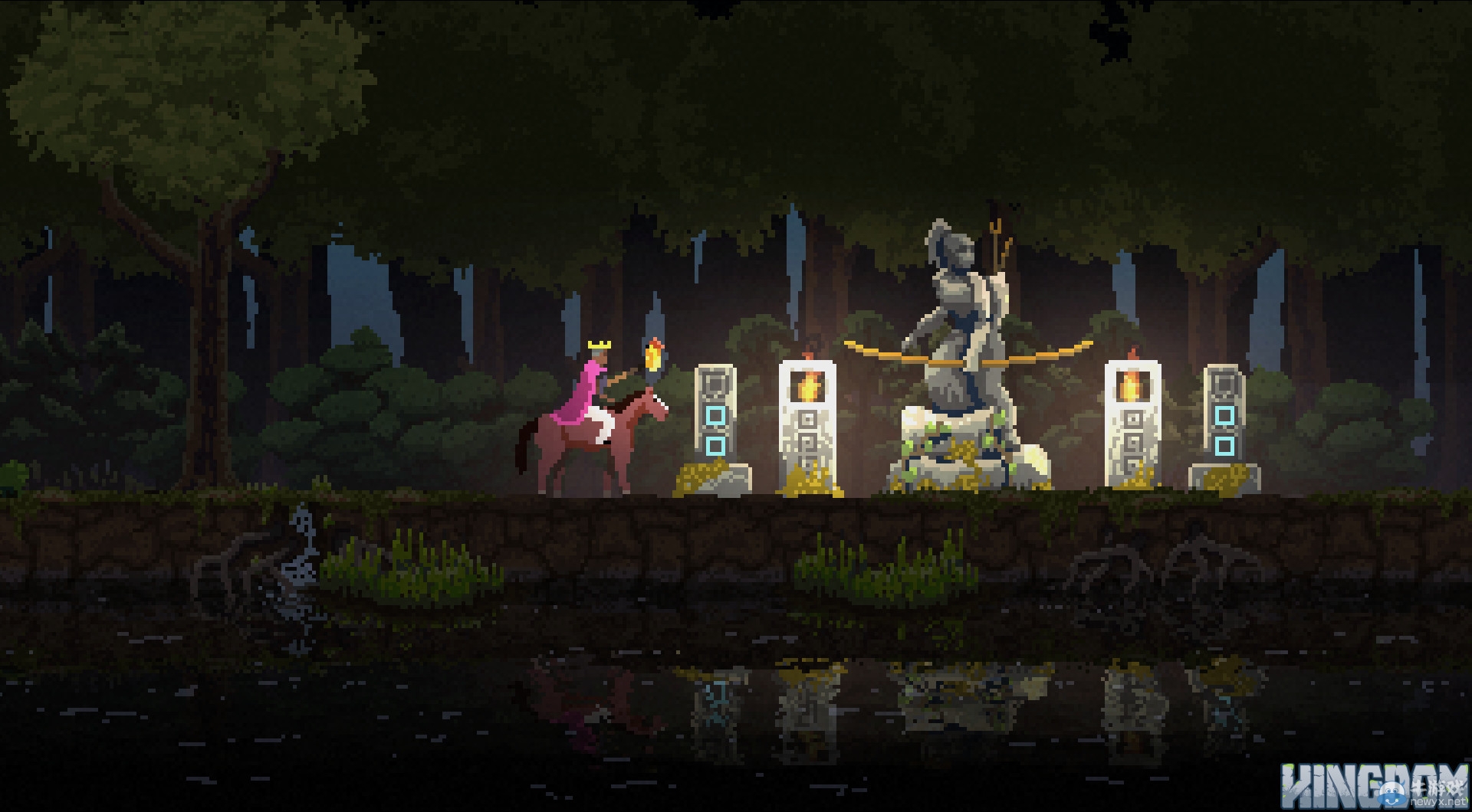 PC好評像素風新作《王國》將登陸微軟XBOX ONE