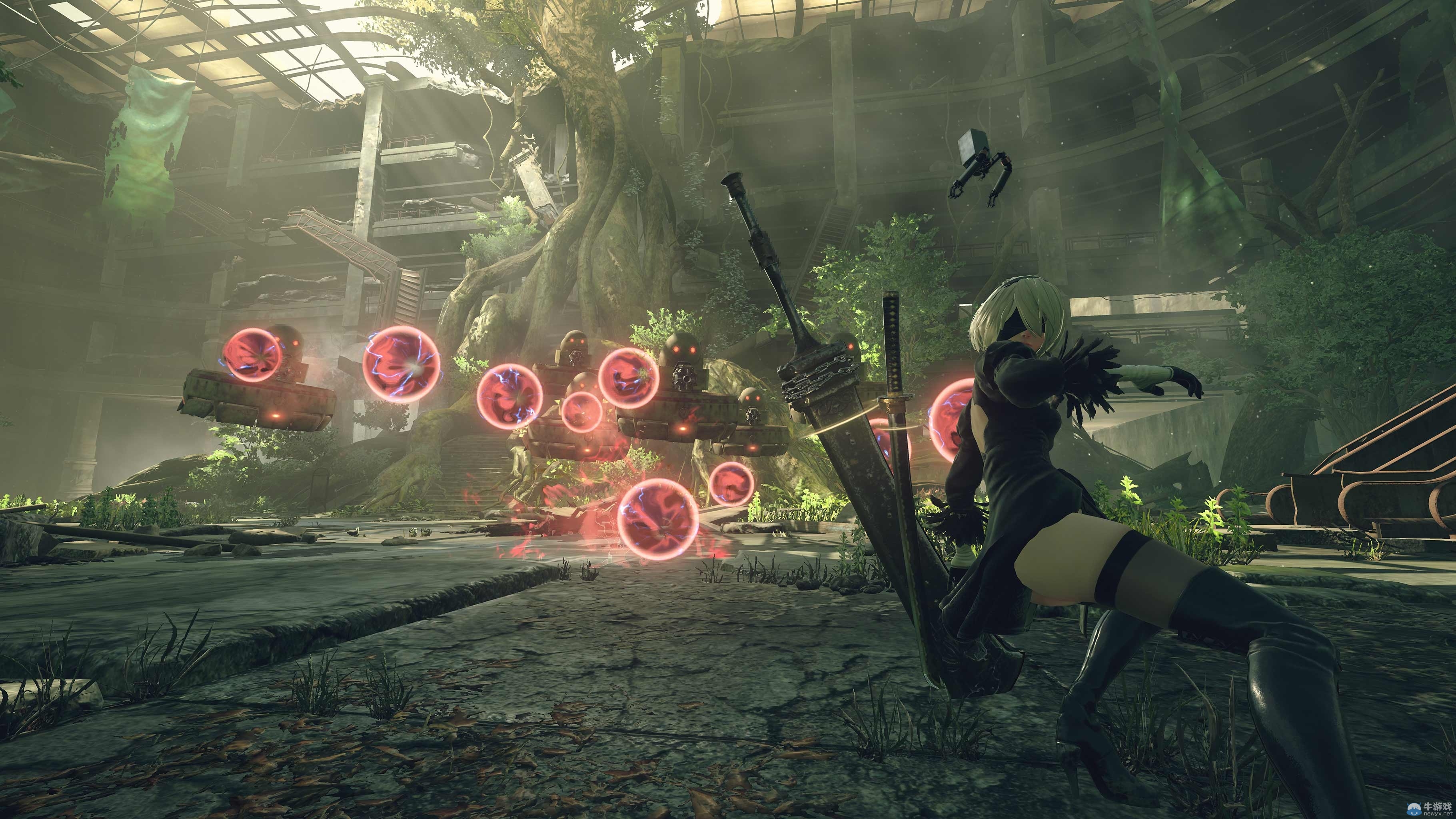 《尼爾：機械紀元》公布最新預告 4K游戲截圖放出