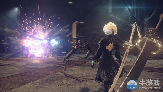 《尼爾：機械紀元》公布海量新情報 2B女主角裙子可破壞