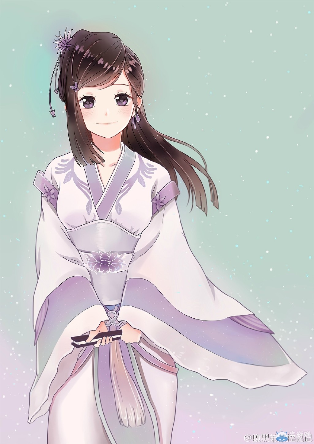 慕情頭練影清光套 天刀激萌同人手繪賞