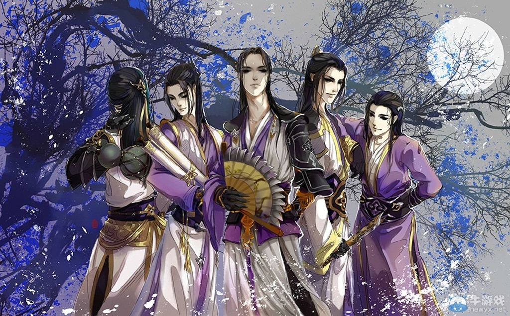 微博達人秀 大觸手繪唐門新人組合高清桌面