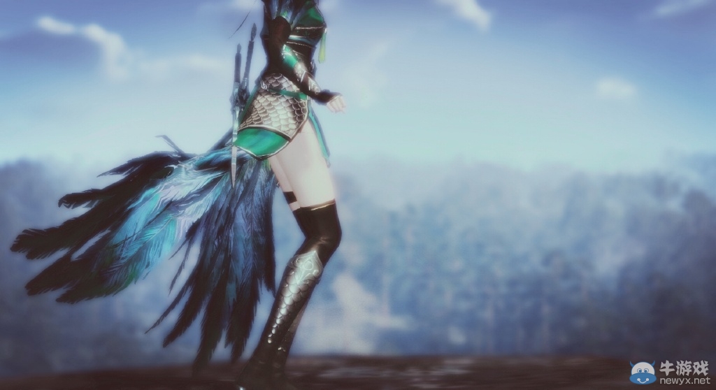 微博達人秀《心王·翎羽》天刀新時裝女裝展示