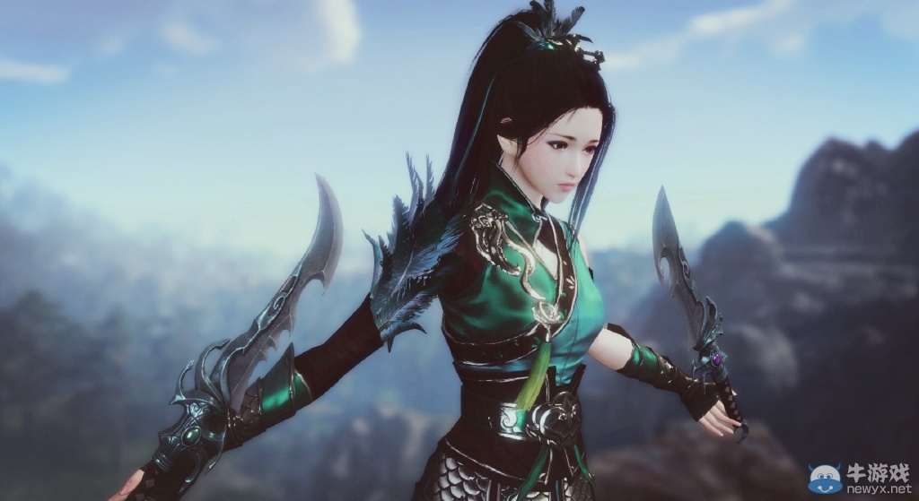 微博達人秀《心王·翎羽》天刀新時裝女裝展示