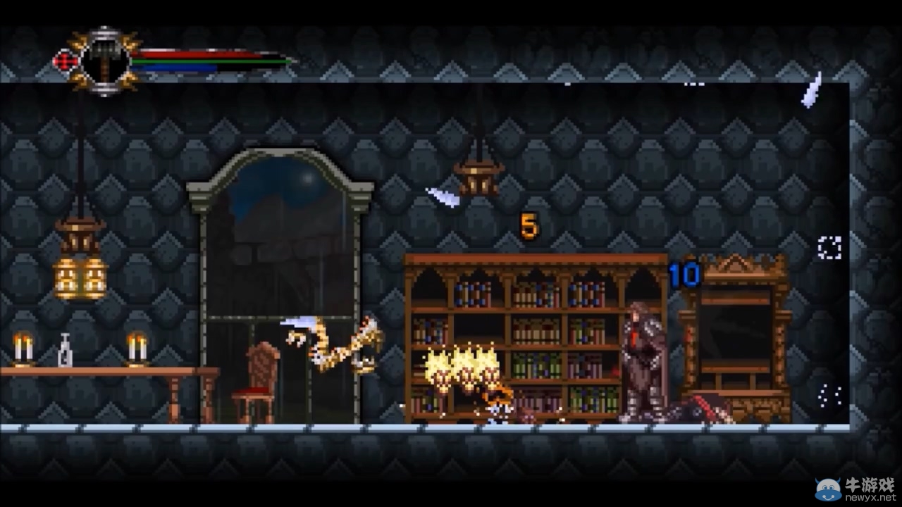 獨立游戲《暗焰》公布 惡魔城式地圖RPG