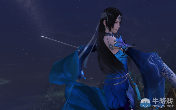 天刀為君蝶舞 南歌精品壁紙《風起兮》