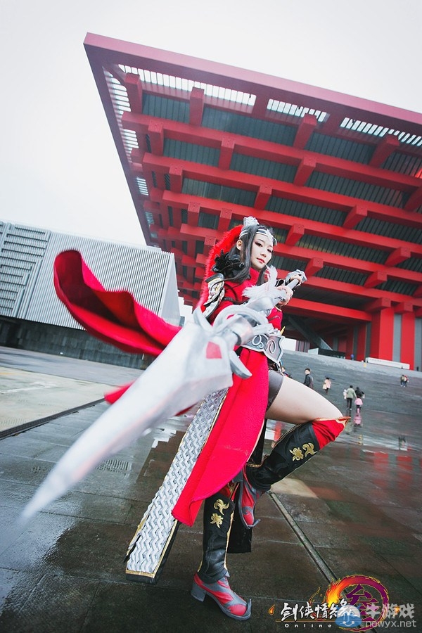 劍網(wǎng)3俠客行現(xiàn)場 天策大軍現(xiàn)身上海市中心