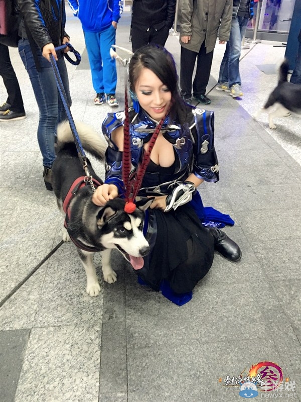 劍網(wǎng)3俠客行現(xiàn)場 天策大軍現(xiàn)身上海市中心