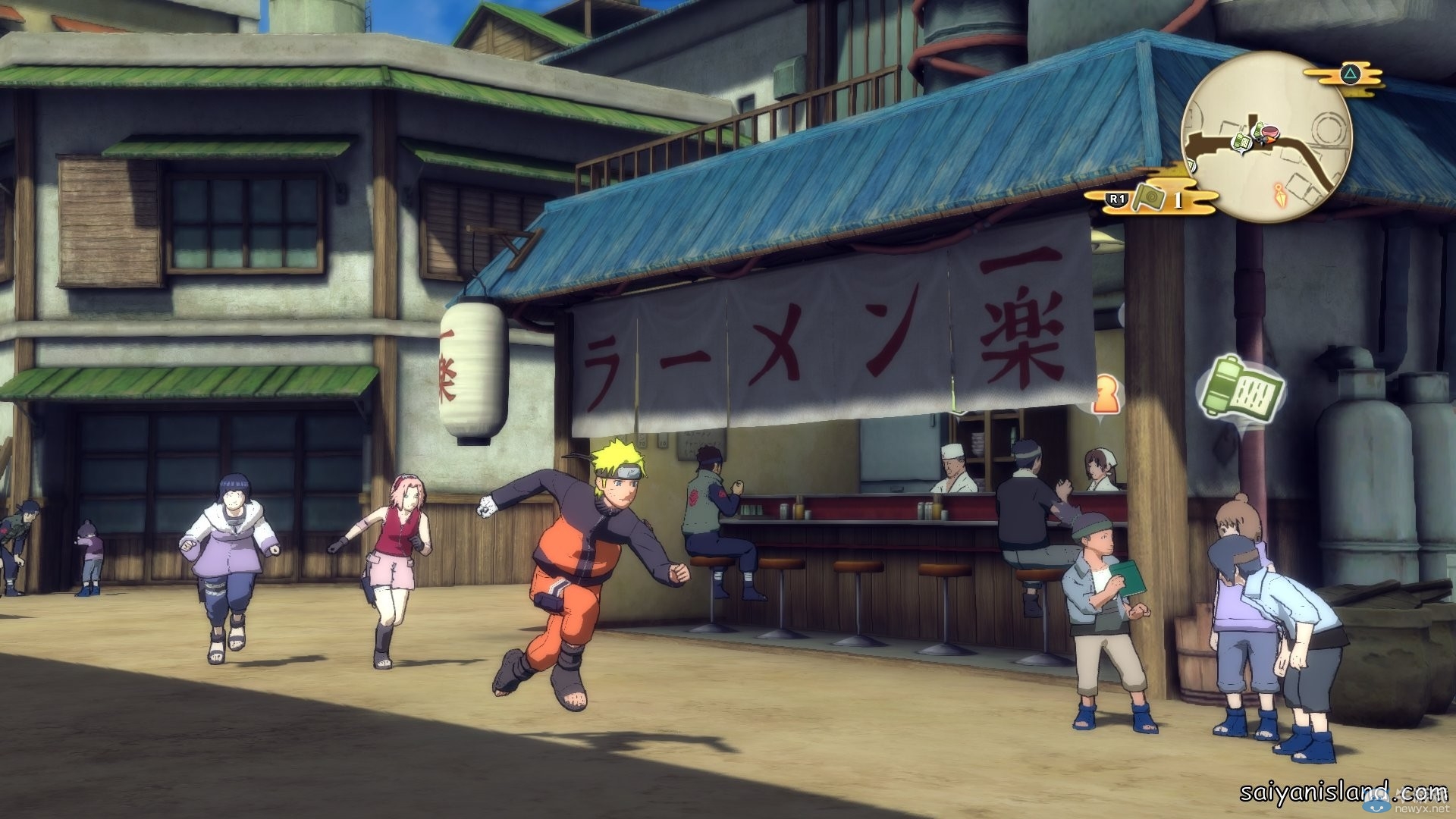 《火影忍者：究極忍者風暴4》冒險模式最新截圖曝光