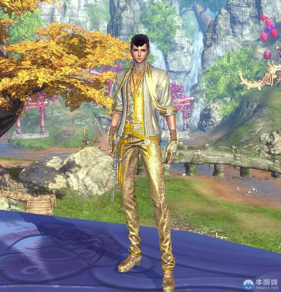 《劍靈》金色的華麗盛典，全新時裝因緣12月5日在線送