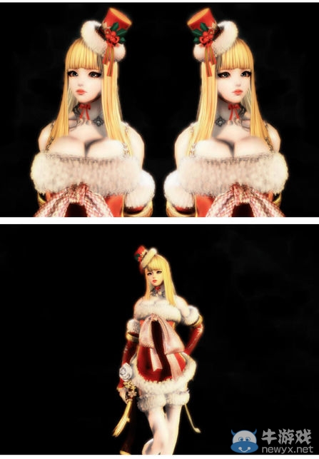 劍靈天族女圣誕節時裝美圖欣賞 婀娜多姿