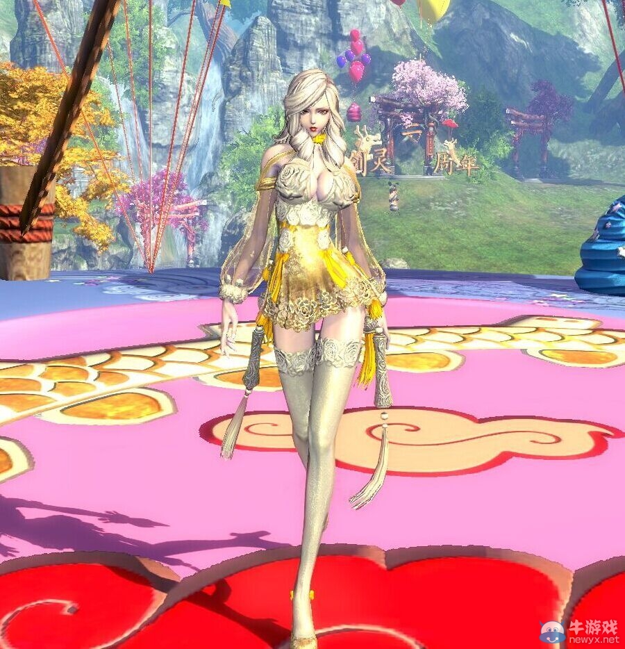 《劍靈》金色的華麗盛典，全新時裝因緣12月5日在線送