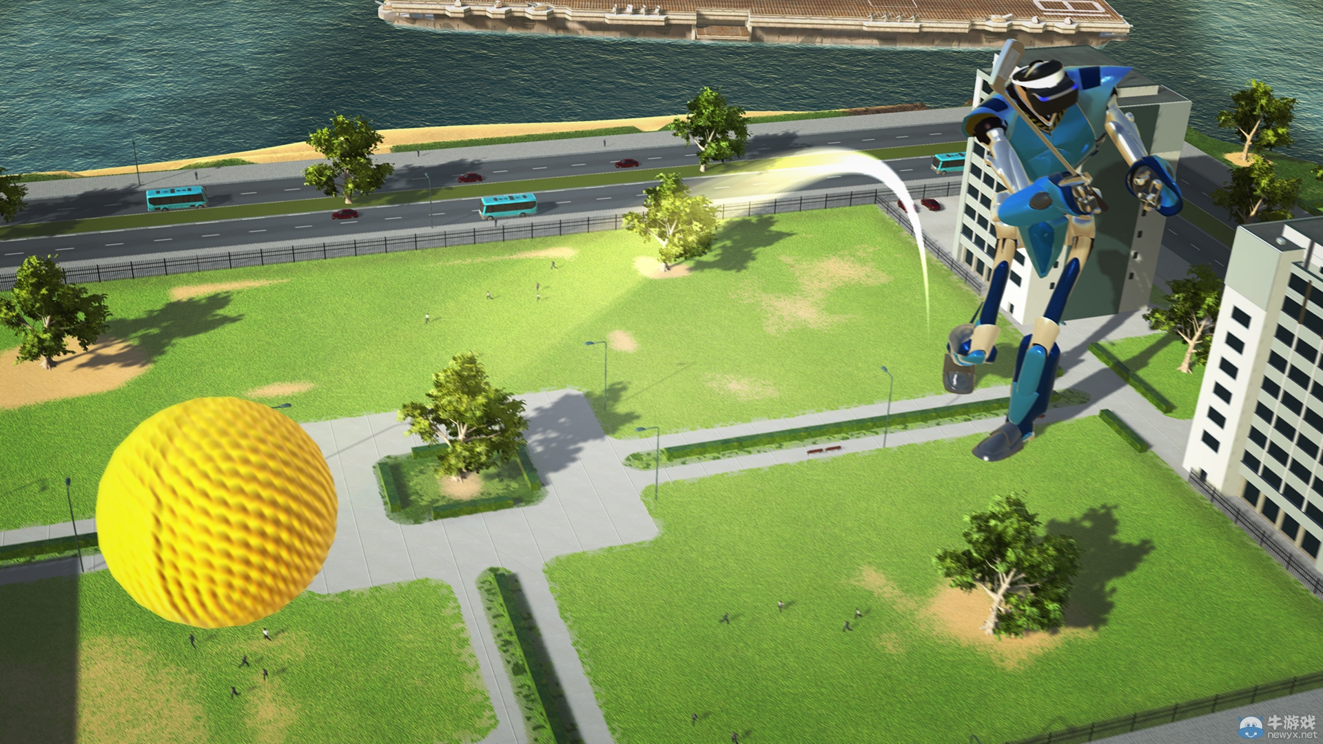 腦洞大開新作《100英尺機器人高爾夫》公布預告及截圖