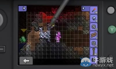 《泰拉瑞亞》3DS發售預告 觸摸屏去挖掘戰斗