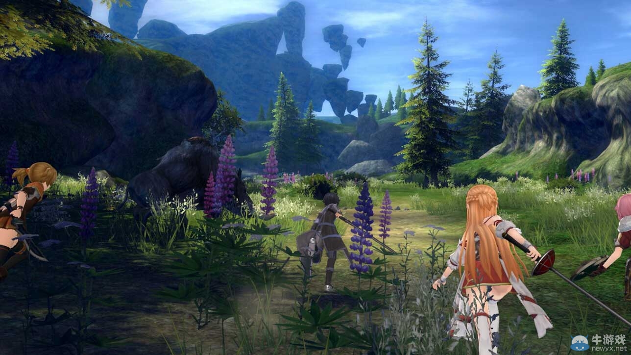 《刀劍神域：虛空領悟》公布最新游戲截圖及人設圖