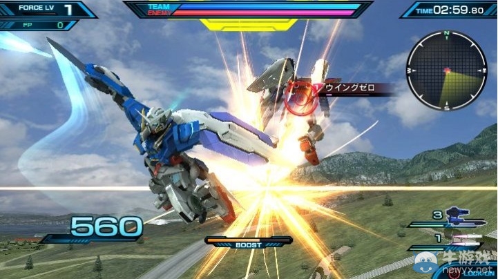 《機(jī)動(dòng)戰(zhàn)士高達(dá)：極限對(duì)決力量》公布游戲截圖及封面圖