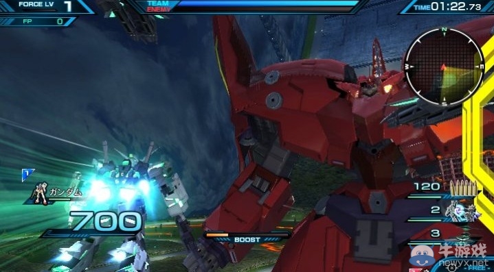 《機(jī)動(dòng)戰(zhàn)士高達(dá)：極限對(duì)決力量》公布游戲截圖及封面圖