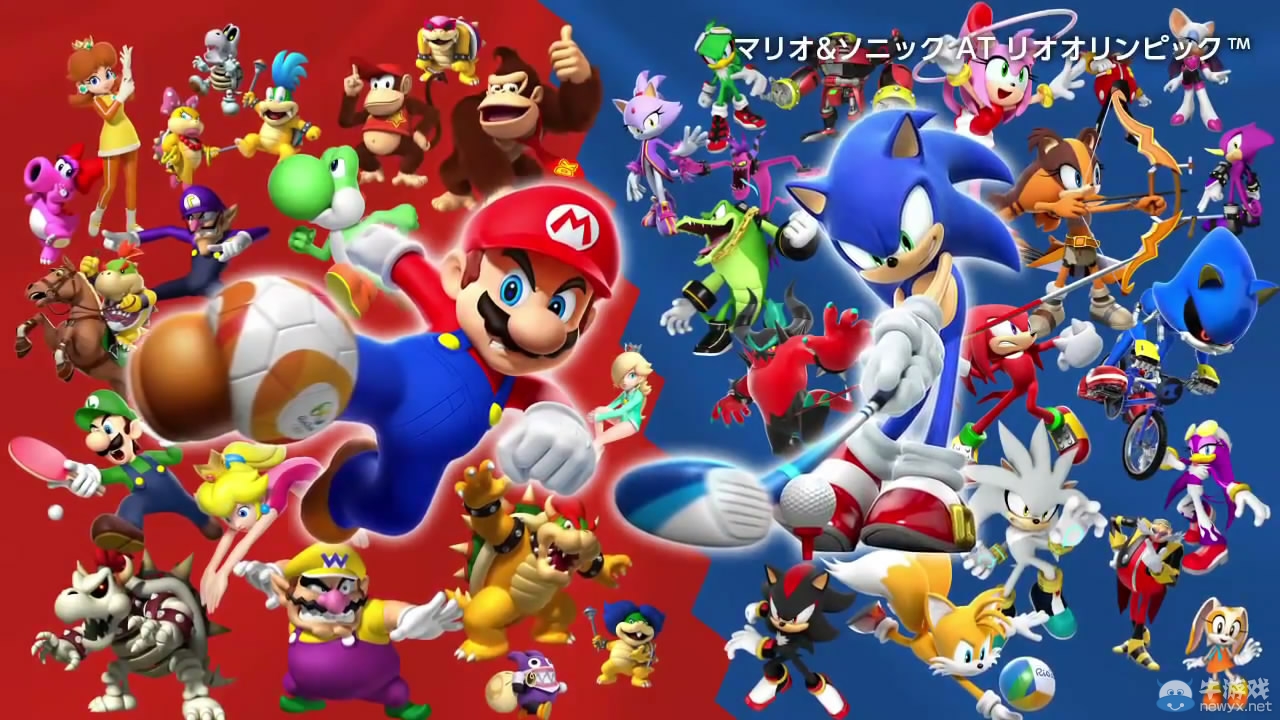 《馬里奧和索尼克》“奧運會”系列新作公布預告