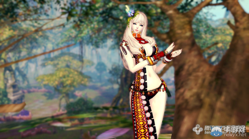 劍靈新時裝禿鷲美圖賞 絕色天女演繹野性之美