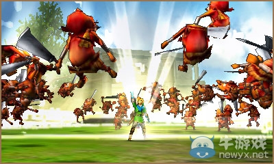 《塞爾達無雙：傳奇》最新截圖曝光 游戲新功能一覽