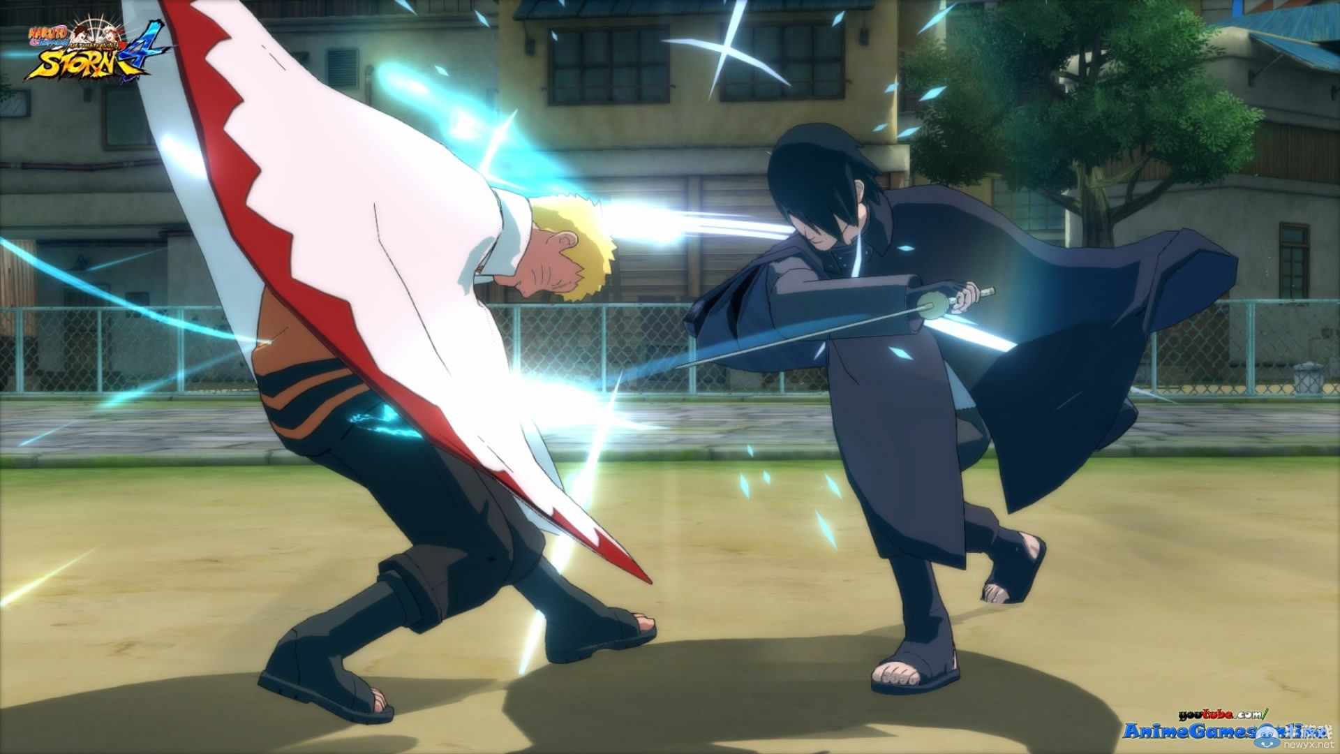 《火影忍者疾風(fēng)傳：究極忍者風(fēng)暴4》新截圖 七代目火影鳴人VS佐助