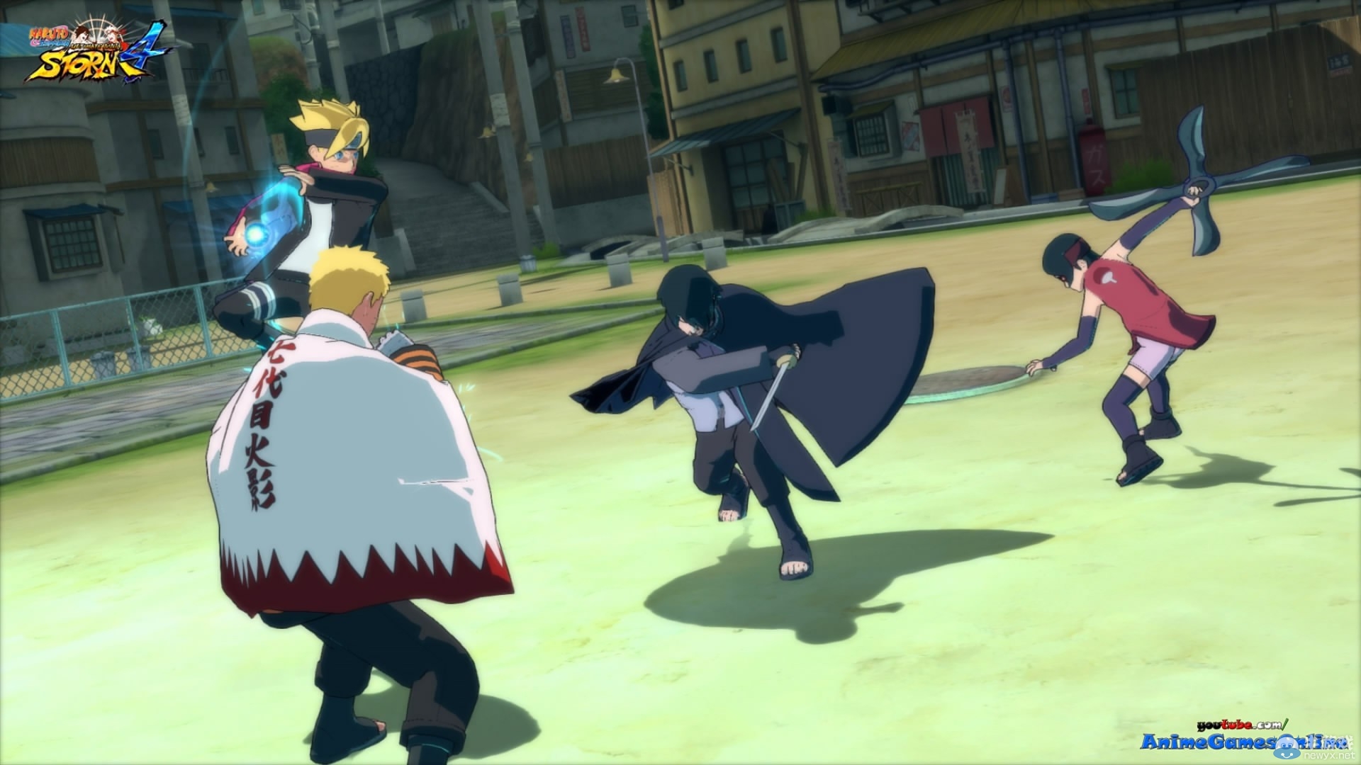 《火影忍者疾風(fēng)傳：究極忍者風(fēng)暴4》新截圖 七代目火影鳴人VS佐助