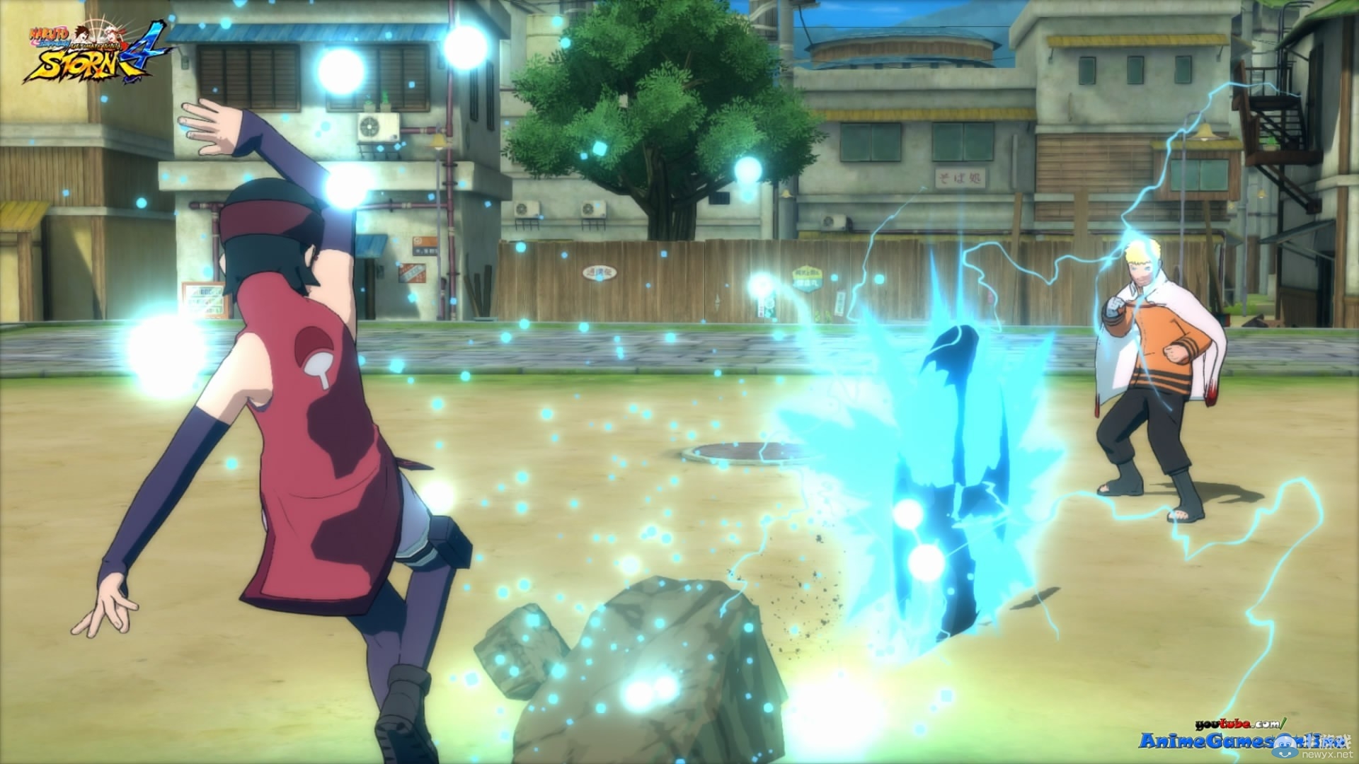 《火影忍者疾風(fēng)傳：究極忍者風(fēng)暴4》新截圖 七代目火影鳴人VS佐助