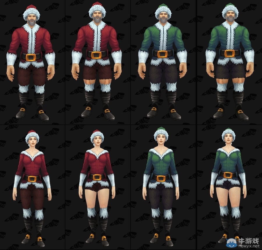 魔獸2016冬幕節主題套裝外觀預覽