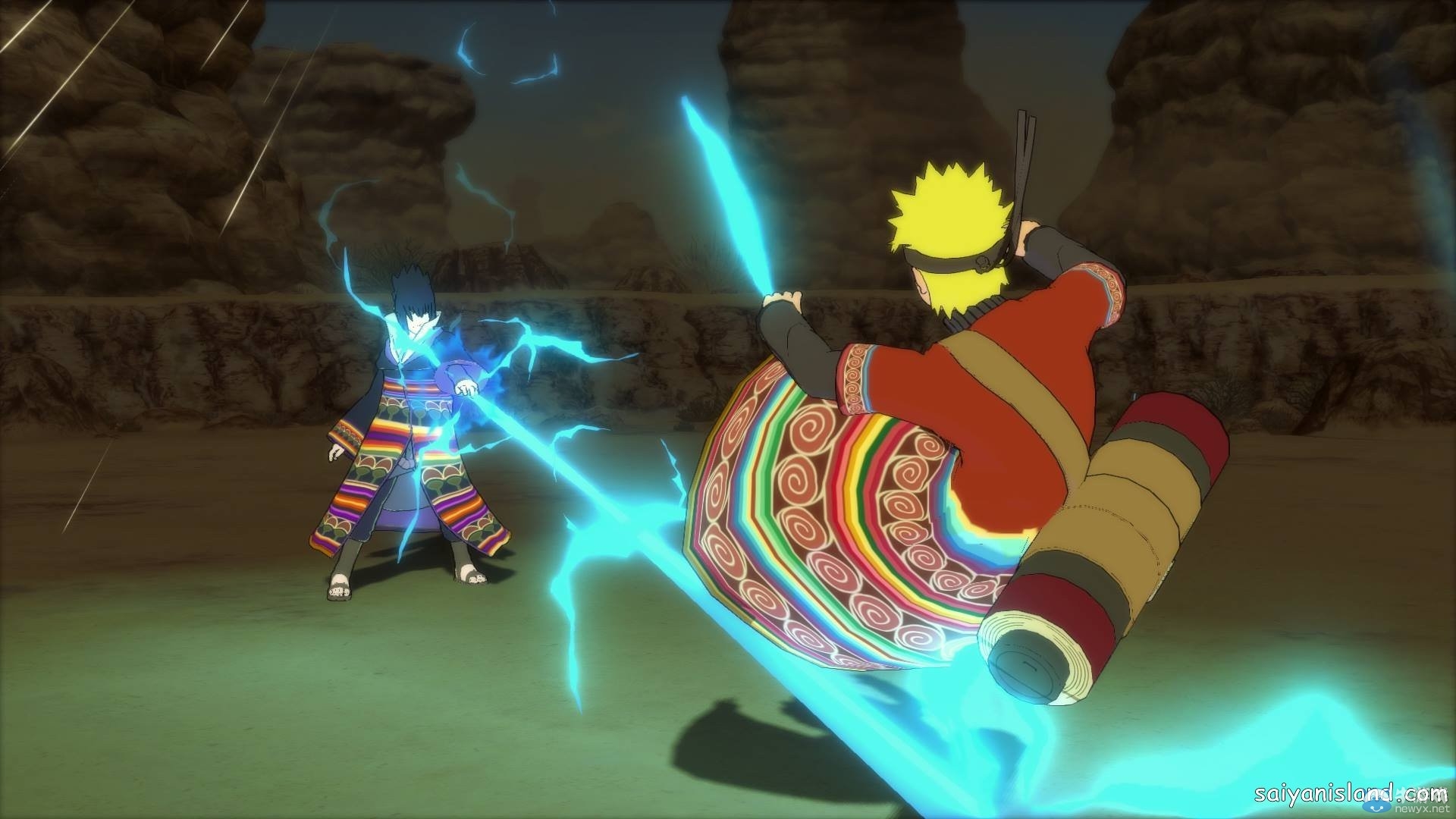 《火影忍者疾風傳：究極忍者風暴4》實機截圖 DLC服裝造花美男