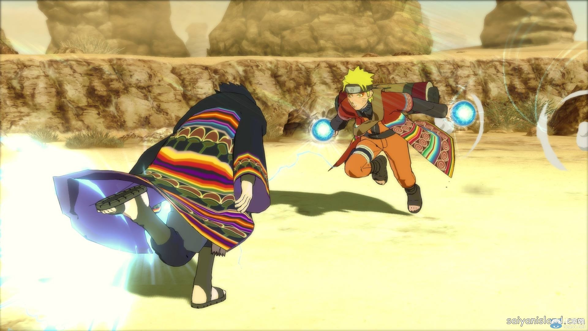 《火影忍者疾風傳：究極忍者風暴4》實機截圖 DLC服裝造花美男