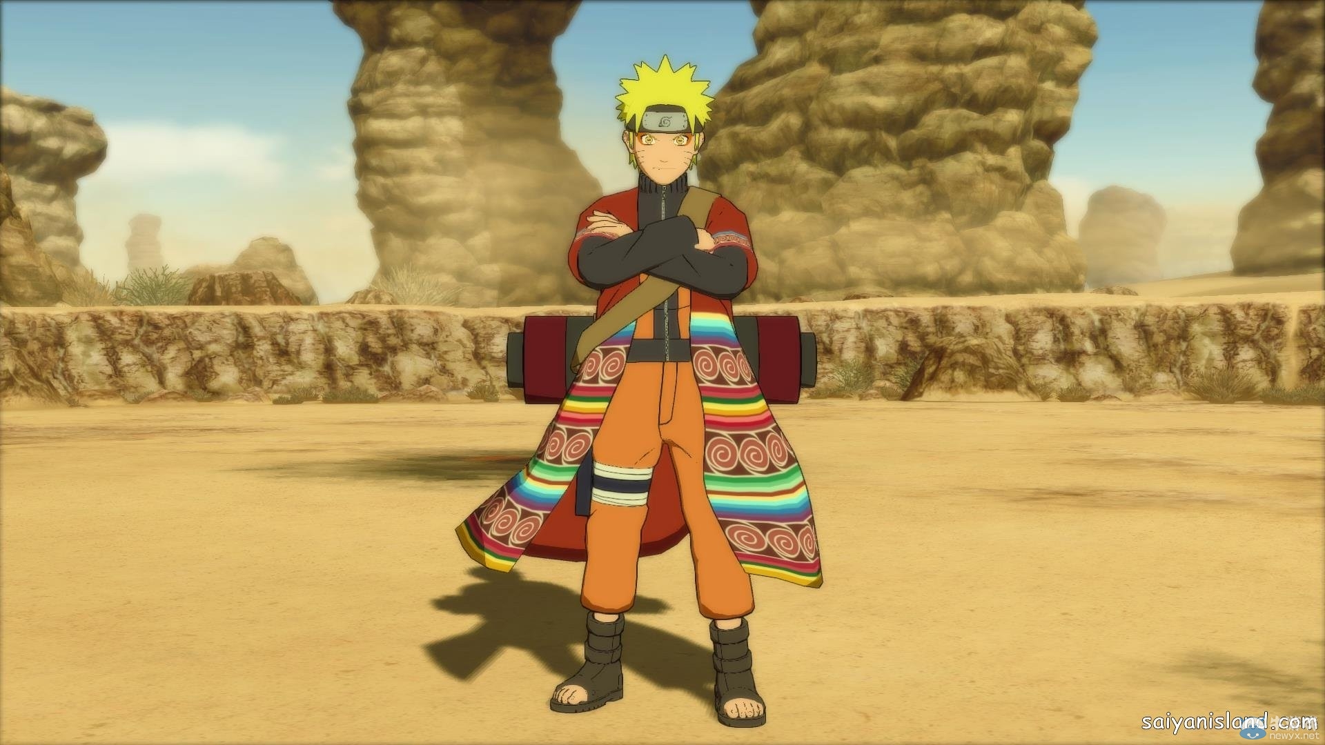 《火影忍者疾風傳：究極忍者風暴4》實機截圖 DLC服裝造花美男