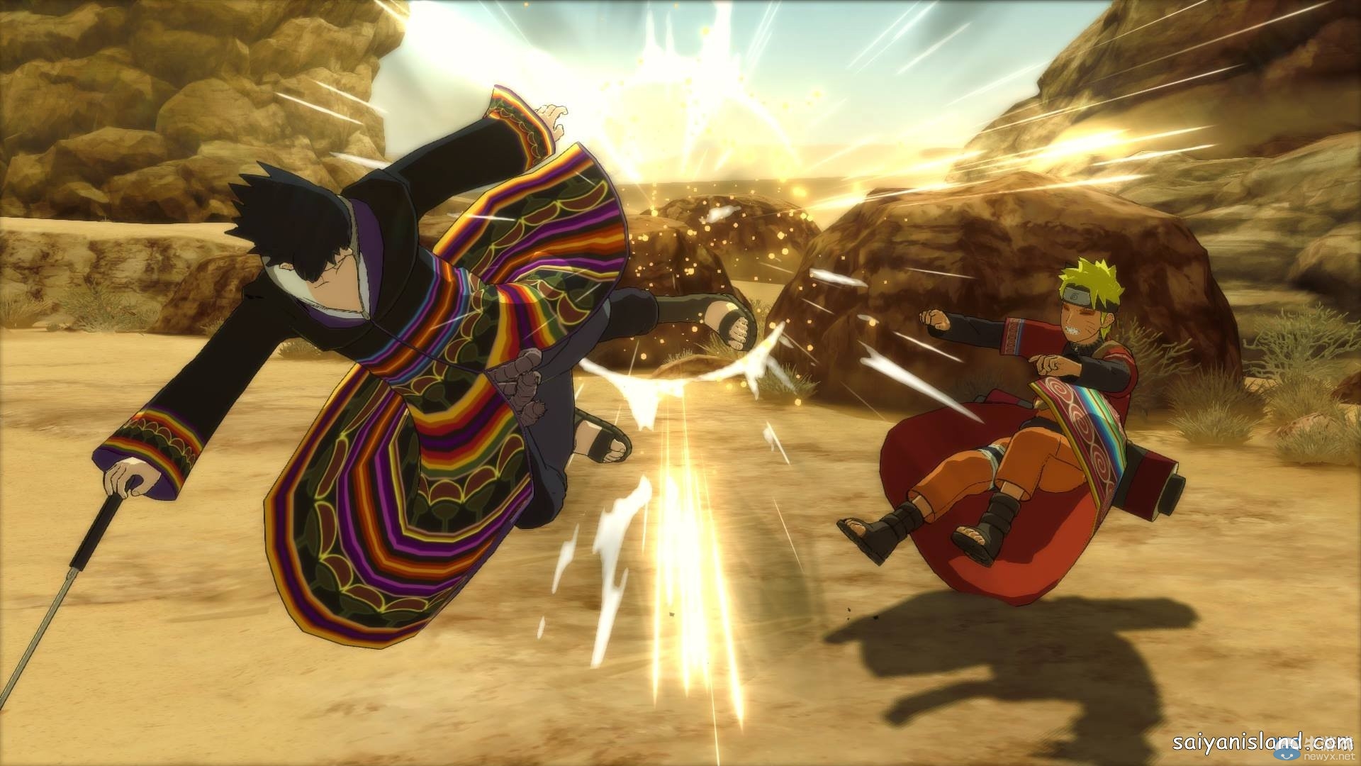 《火影忍者疾風傳：究極忍者風暴4》實機截圖 DLC服裝造花美男