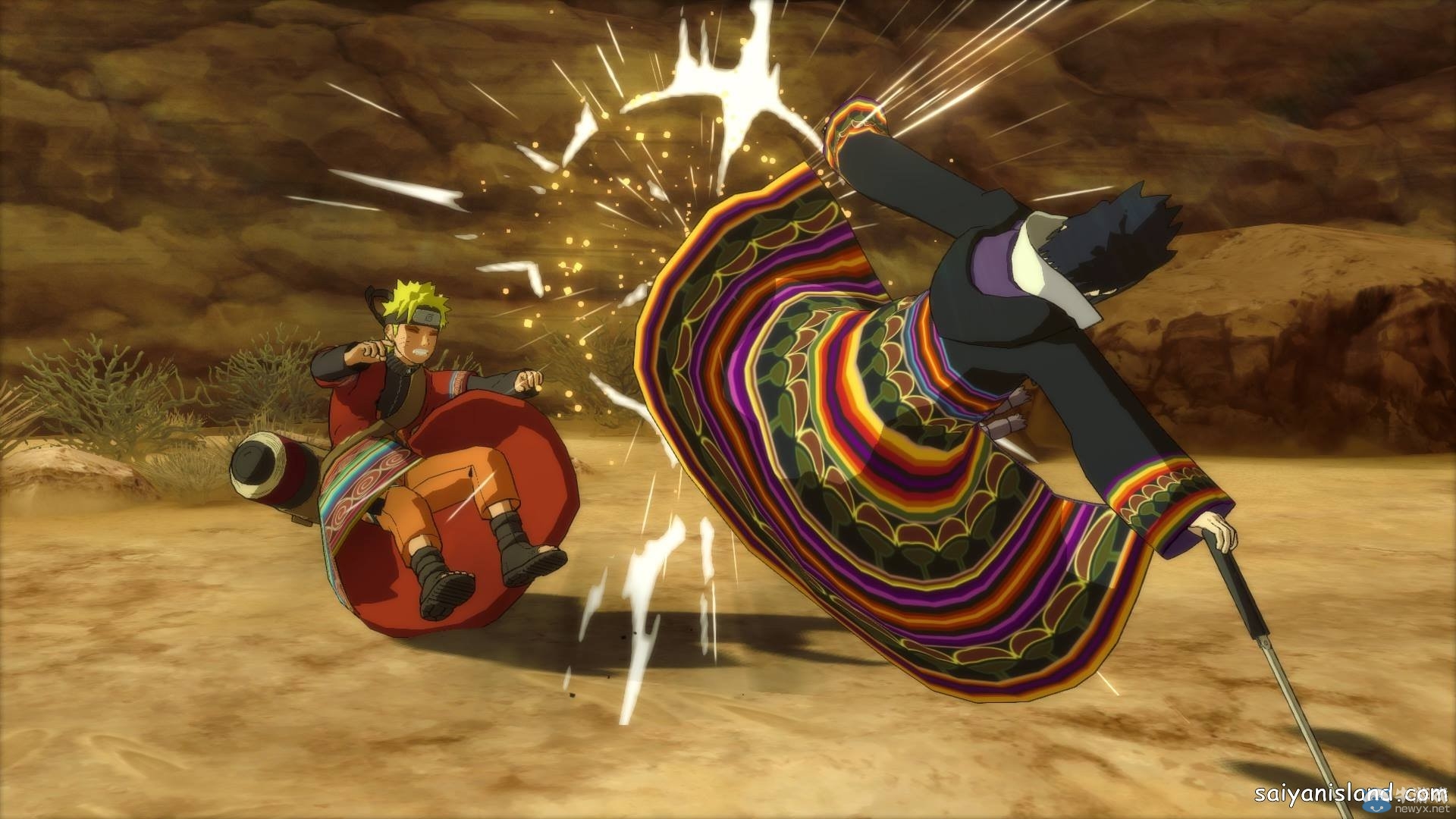 《火影忍者疾風傳：究極忍者風暴4》實機截圖 DLC服裝造花美男