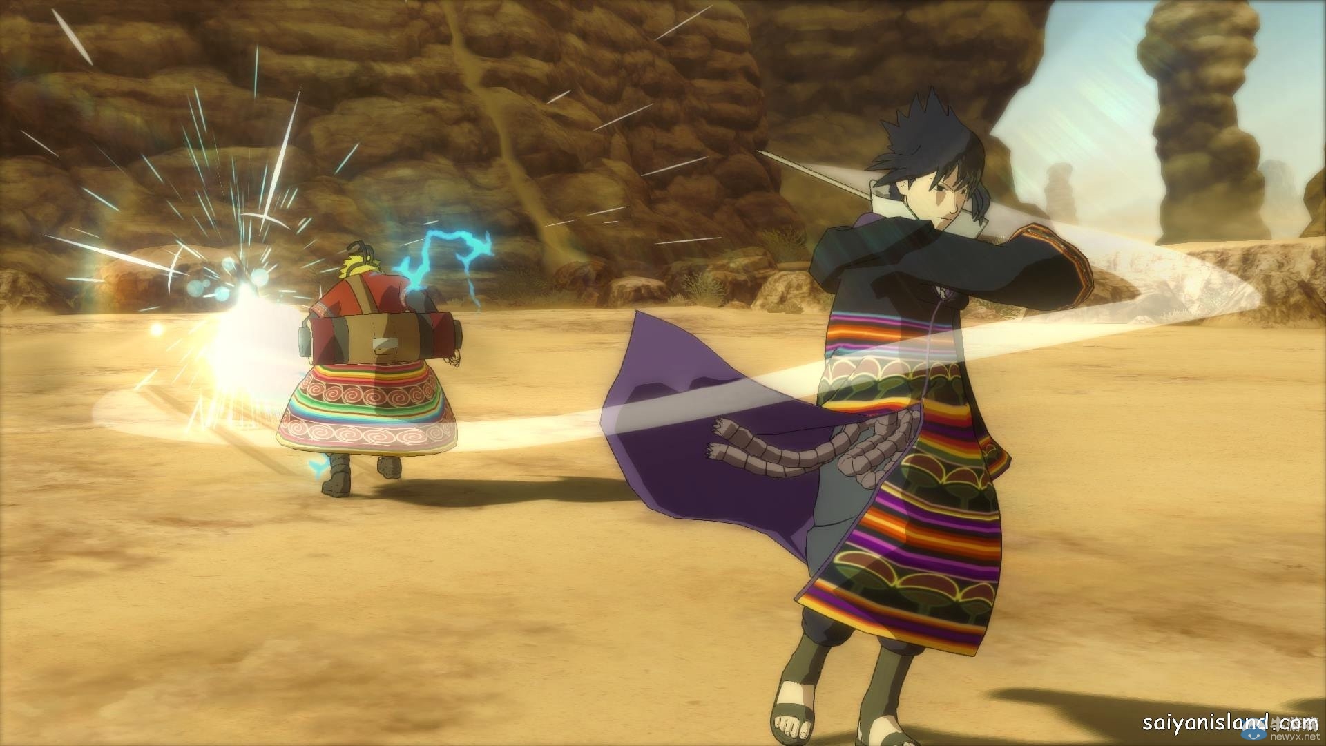 《火影忍者疾風傳：究極忍者風暴4》實機截圖 DLC服裝造花美男