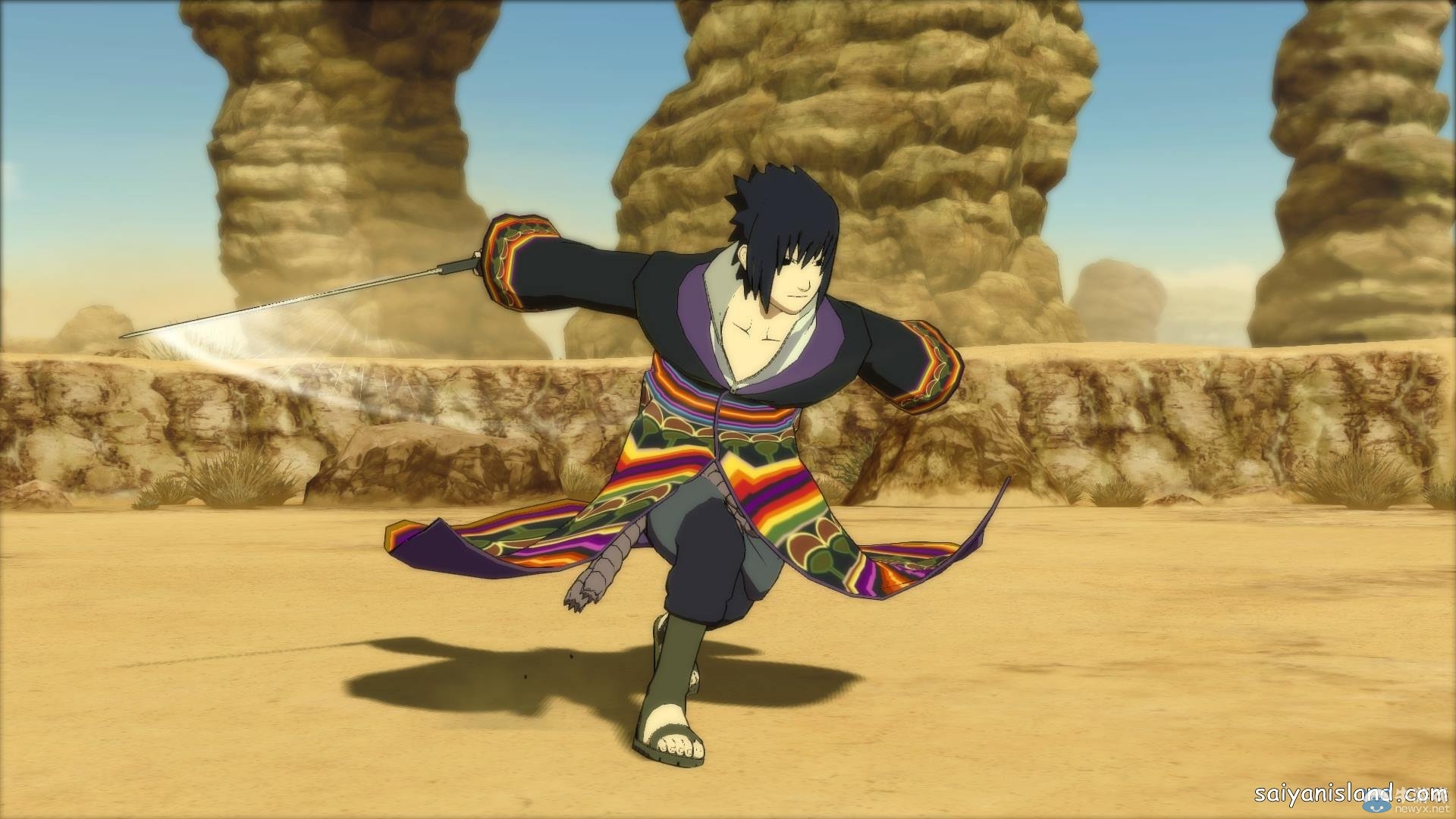 《火影忍者疾風傳：究極忍者風暴4》實機截圖 DLC服裝造花美男