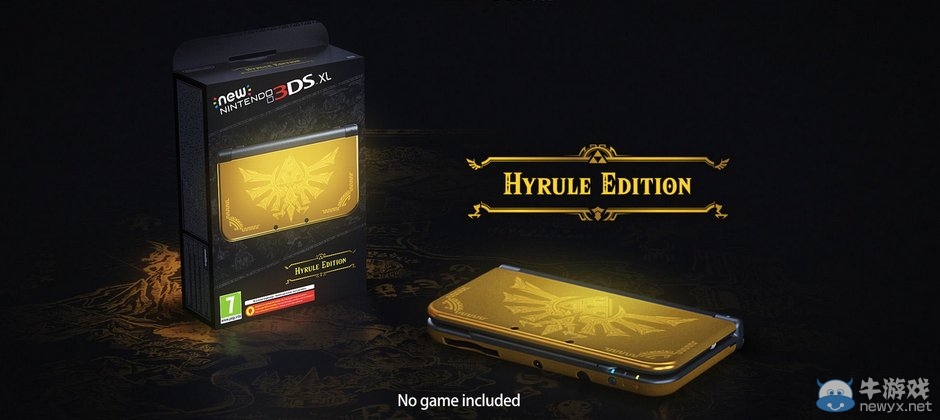 土豪金魅力四射！任天堂推出《塞爾達(dá)無雙》版新3DS