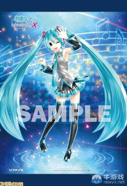《初音未來：歌姬計(jì)劃X》店鋪特典用圖第一彈公開