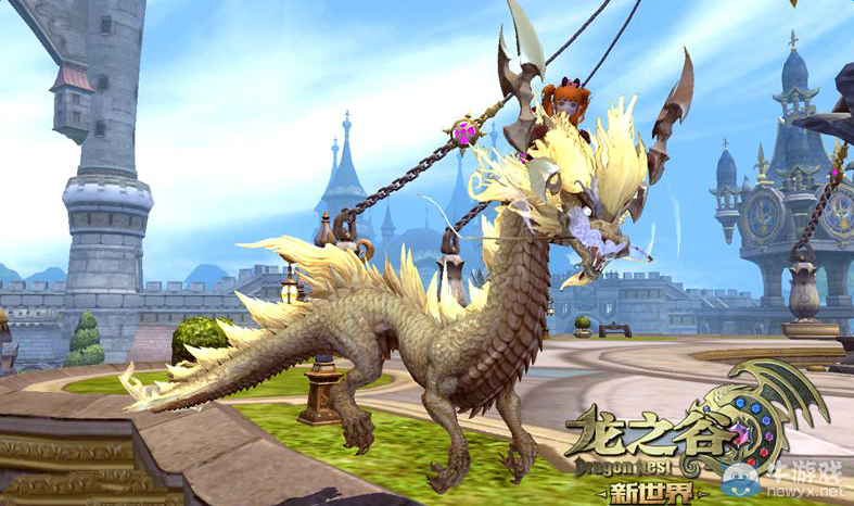 可搭乘2人金龍登場 《龍之谷》新版今日上線
