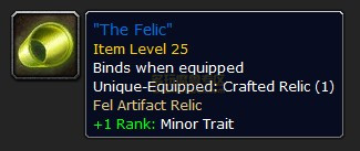 魔獸7.0裝扮雕文被移除 需要通過書籍來學習