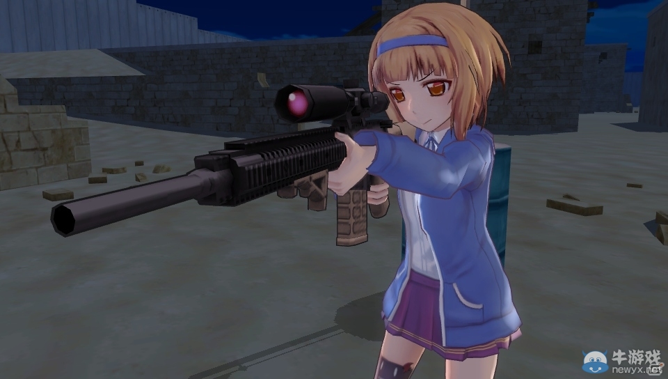 紳士新作《子彈少女2》全新截圖公布 各種道具調教妹紙