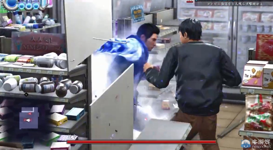 《如龍6》實機演示大鬧便利店 桐生瞬間變身一拳超人