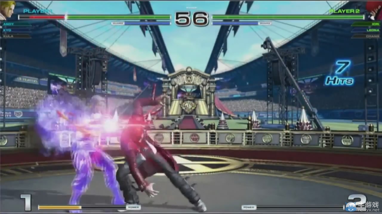 《拳皇14》最新實機演示 3V3對戰酣暢淋漓