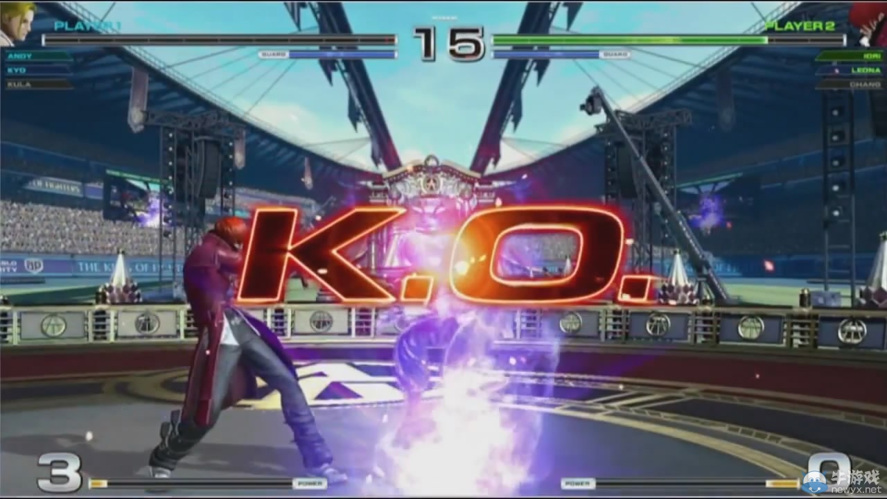 《拳皇14》最新實機演示 3V3對戰酣暢淋漓