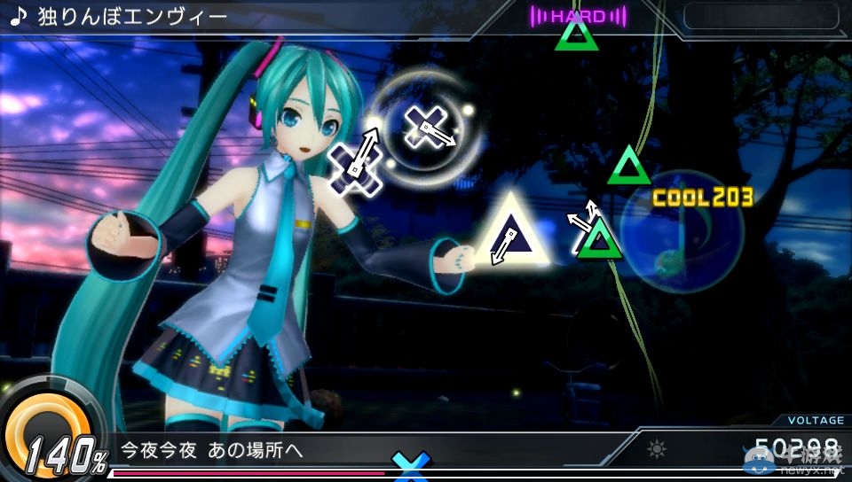 《初音未來(lái)：歌姬計(jì)劃X》公布全新截圖 畫(huà)面迷人