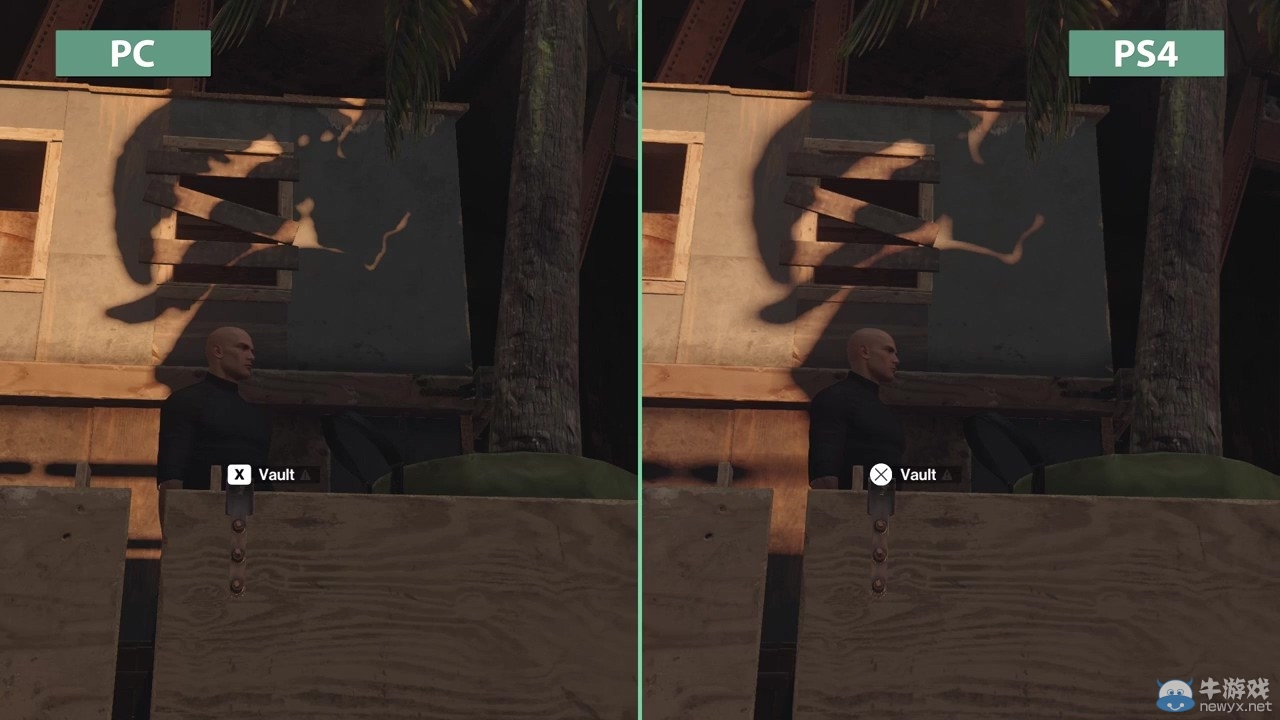 《殺手6》BETA版PC/PS4畫面對比 雙平臺都很完美