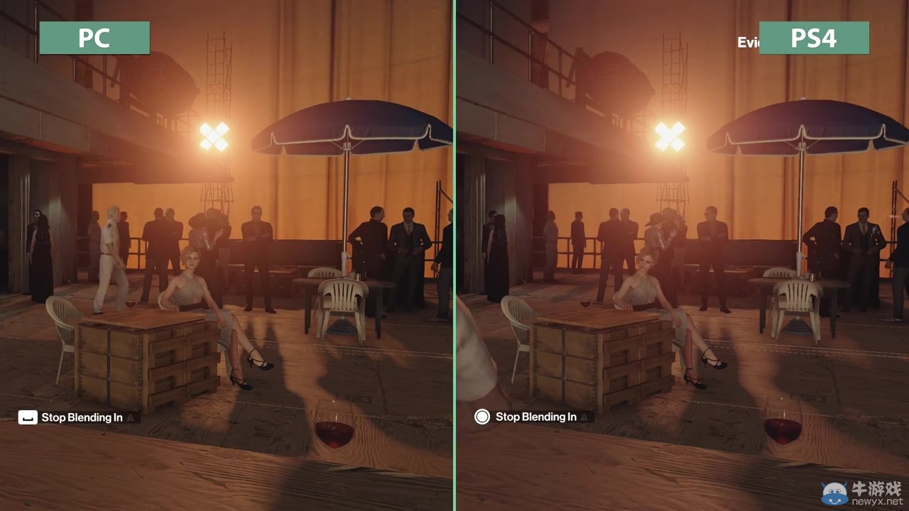 《殺手6》BETA版PC/PS4畫面對比 雙平臺都很完美