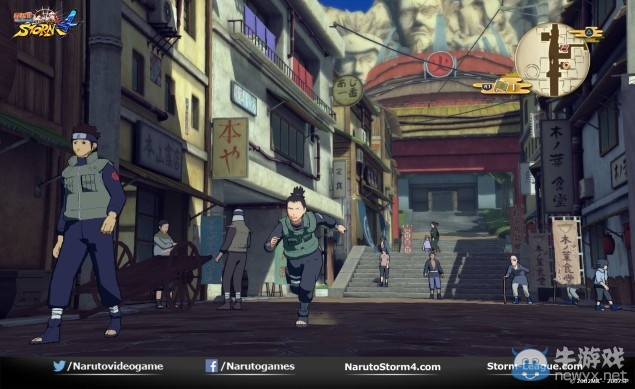 《火影忍者疾風傳：究極忍者風暴4》鹿丸傳DLC截圖 發售日公布